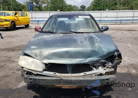 2001 Nissan Sentra Xe из США, поврежденный, VIN 3N1CB51D41L456063